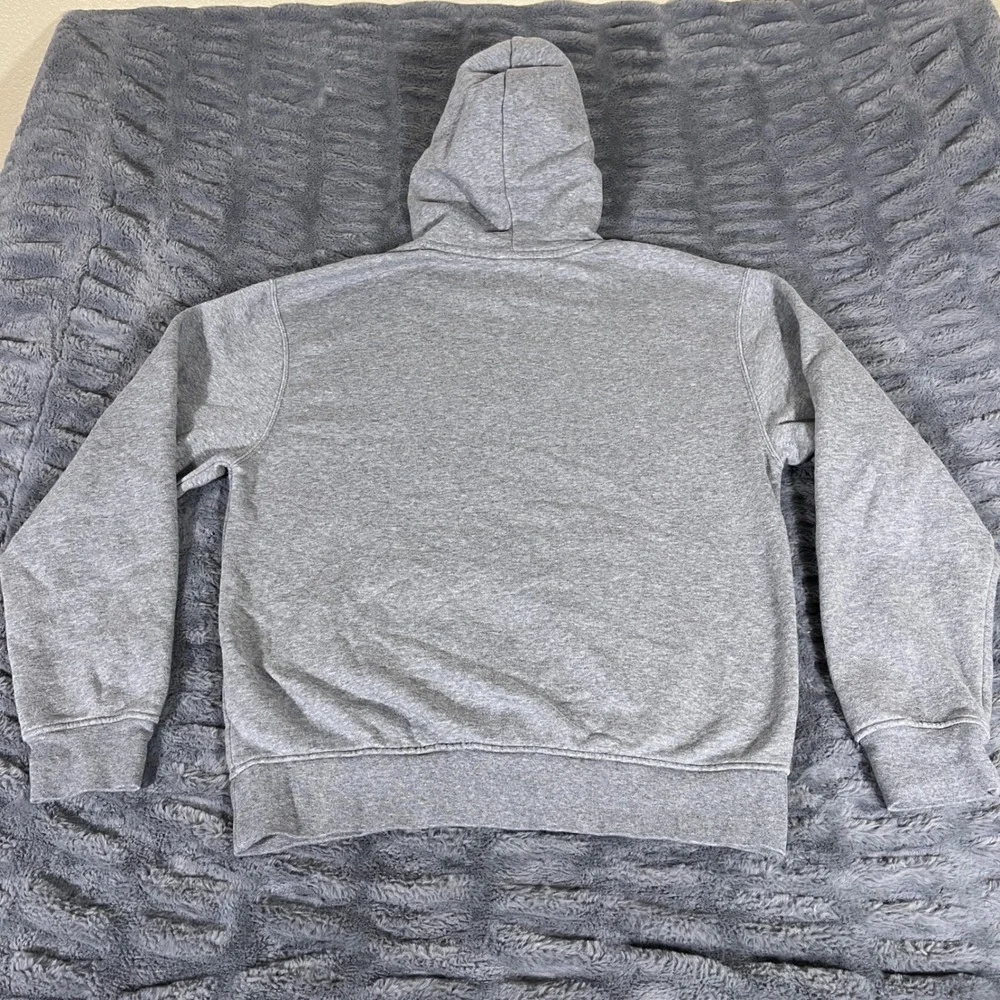 Jordan Mens Jumpman Fleece Hoodie Gray DQ7466-091 Size Small‎